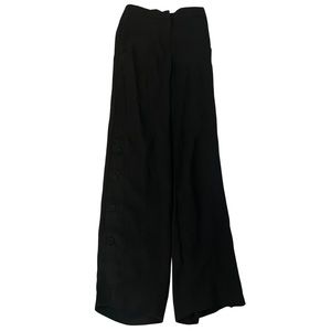 Black Flowy Dress Pants